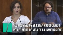 El rifirrafe completo de Díaz Ayuso por sus palabras sobre la inmigración