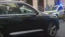 La policía denuncia a ‘Batman’ por conducir su Lamborghini por la Gran Vía de Madrid