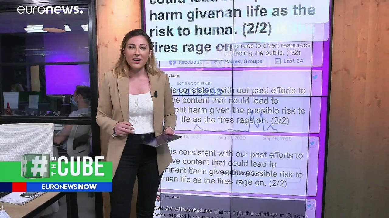 US wildfires: Antifa misinformation continues to spread on social media