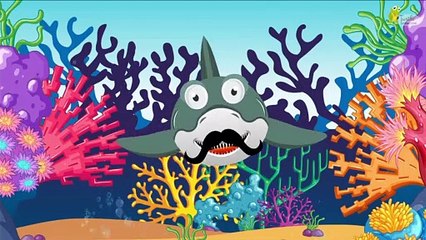 Baby Shark Doo Doo Doo Dance - Deep Sea Baby Shark Song by Turtle - Education Park