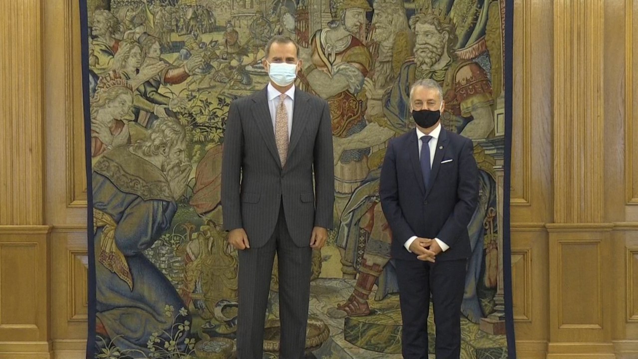 El Rey recibe en audiencia a Urkullu en el Palacio de la Zarzuela ...