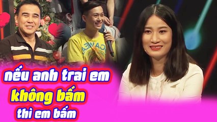 Em Trai Đòi Bấm Nút Hẹn Hò Thay Anh Nếu Anh Không Bấm Khiến Quyền Linh Hồng Vân Cười Xỉu | BMHH