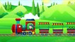 Piggy on the Railway Line - Kids Fun Song and Nursery Rhyme - Education Park