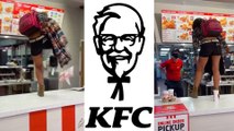 KFC Karen Lashes at Employees for Refusing Her Service