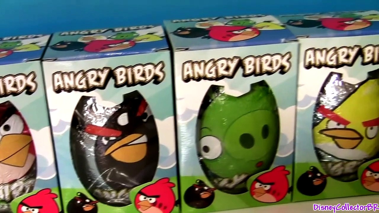 Angry Birds Easter Eggs Chocolate SURPRISE Bad Piggies Huevos Sorpresa