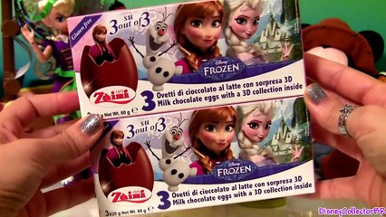 Frozen Surprise Eggs Playdoh Olaf Snowman Frozen Disney Princess Elsa Anna by Disneycollector