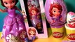 Giant Sofia the First Surprise Egg PLAY DOH Covered Easter Egg  Kinder Huevo 2014 Disney Junior