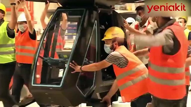 Türkiye'de bir ilk! Cezeri ilk kez havalandı