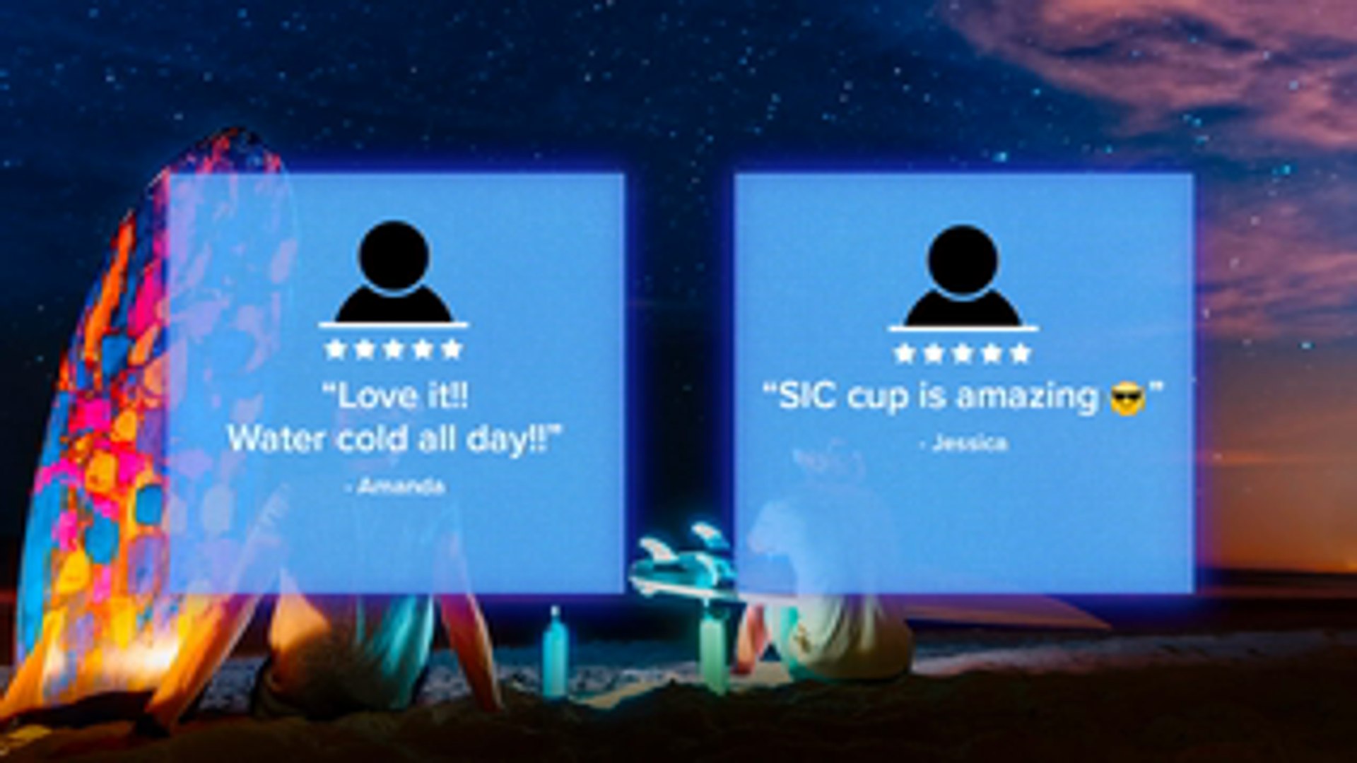 ⁣Seriously Ice Cold SIC Testimonials