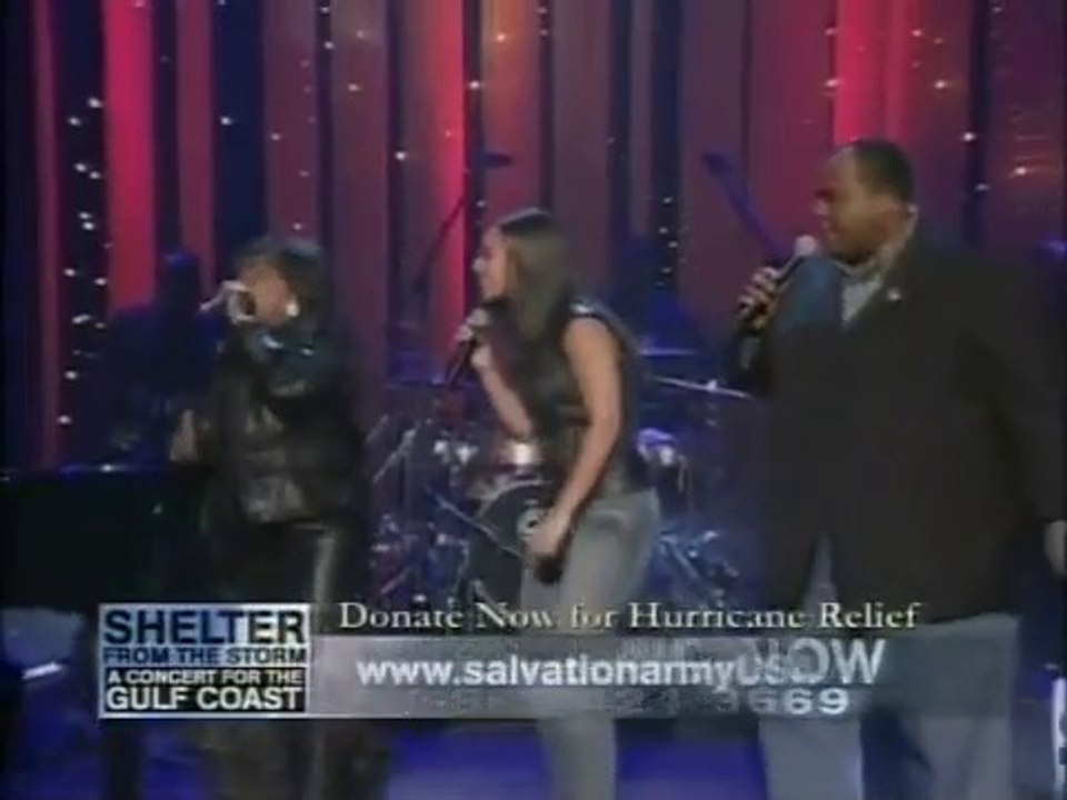 Alicia Keys + Shirley Caesar + Alvin Slaughter + Bishop Daniels - Father I Stretch My Hand To Thee - Shelter from the Storm A Concert for the Gulf Coast - 2005