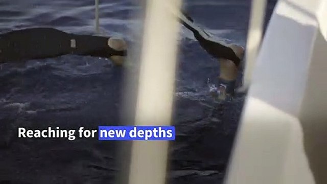 Freediving: Frenchman Arnaud Jerald breaks world record