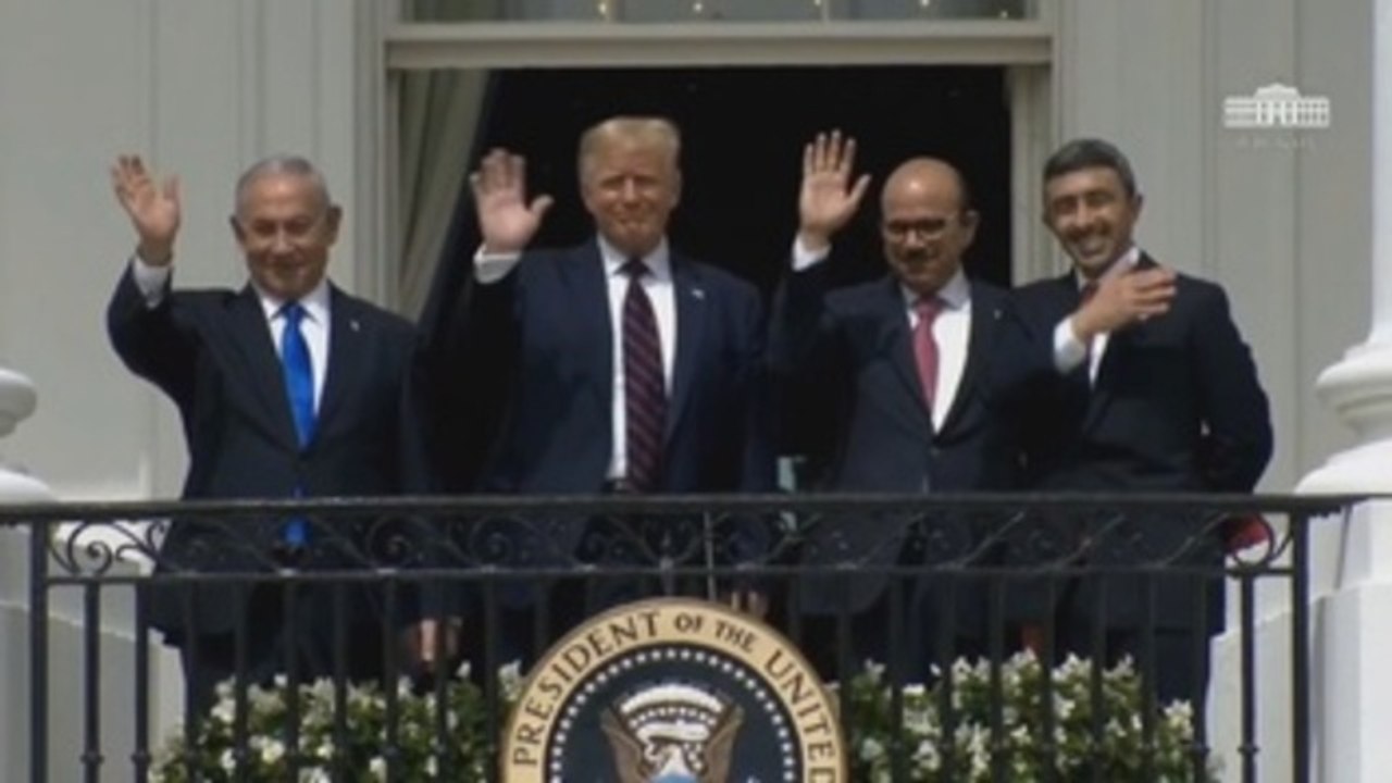 Israel formaliza sus relaciones con Emiratos y Baréin con el aval de Trump