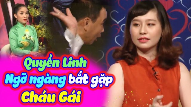 Quyền Linh Ngỡ Ngàng Khi Bắt Gặp Cháu Gái Ngay Tại Sân Khấu Bạn Muốn Hẹn Hò | BMHH Tập 122