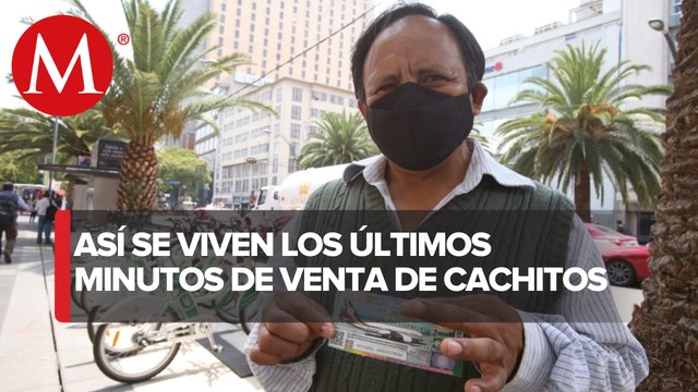 Entre largas filas, termina venta de 'cachitos' para rifa de avión presidencial