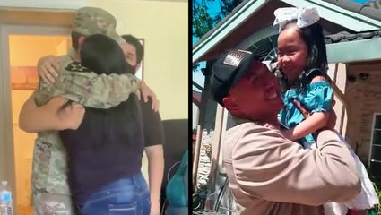 Family Members Didn't Expect These Sweet Military Homecomings