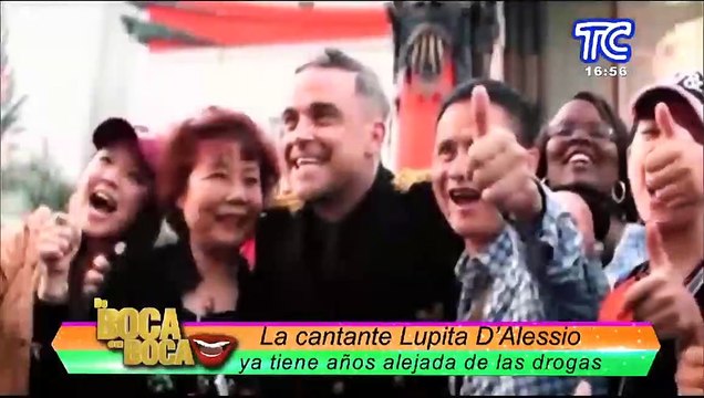 La cantante Lupita D' Alessio envía un mensaje a quiénes están en el mundo de las drogas