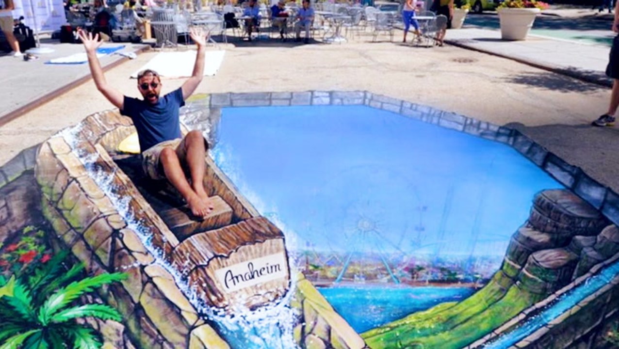 These 5 artists use the sidewalk as their canvas