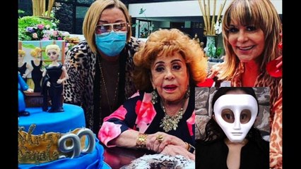 SILVIA PINAL FESTEJA SUS 90AÑOS CON SU FAMILIA   Y DULCE MARIA REVELA SI ESPERA NIÑO O NIÑA