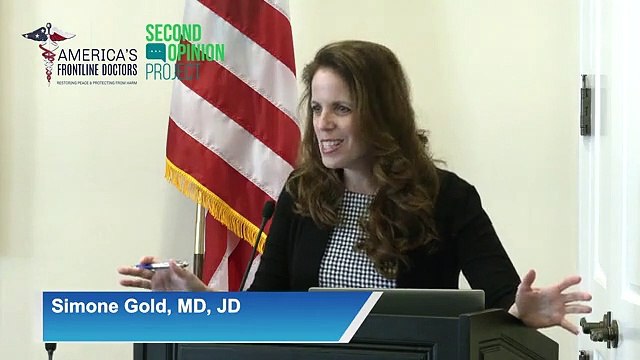 Frontline Doctors, Simone Gold Discusses COVID Lockdown