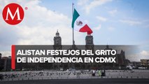 Alistan festejo del Grito de Independencia en CdMx