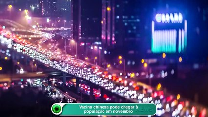 Vacina chinesa pode chegar à população em novembro