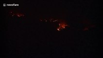 El Dorado fire in California at 17,500 acres with 54% containment