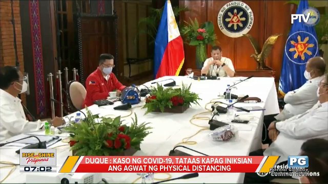 #RiseAndShinePilipinas | Duque: Kaso ng COVID-19, tataas kapag iniksian ang agwat ng physical distancing