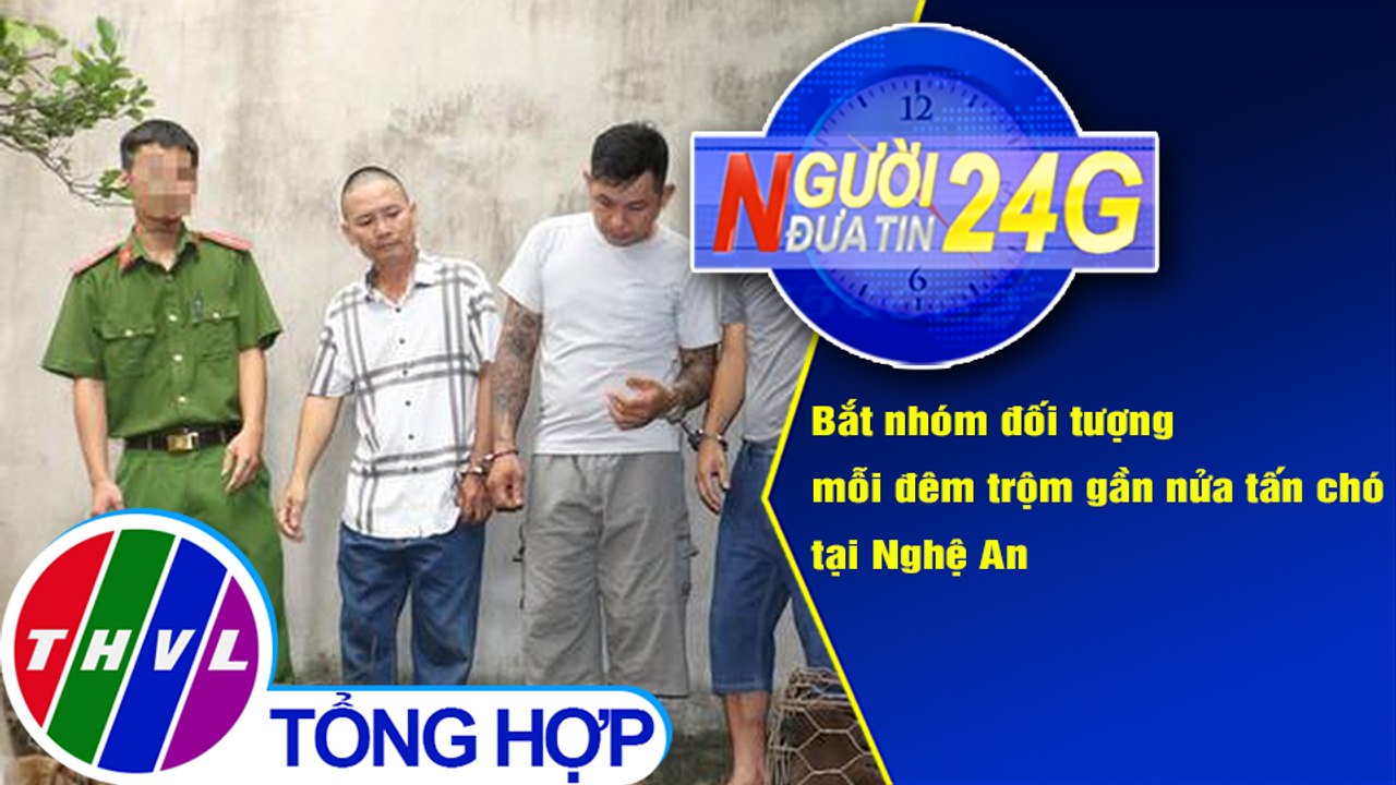 Người đưa tin 24G (6g30 ngày 16/9/2020) - Bắt nhóm đối tượng mỗi đêm trộm gần nửa tấn chó