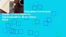 Dynamic Physical Education Curriculum Guide: Lesson Plans for Implementation  Best Sellers Rank :