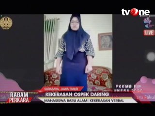 Mahasiswa Baru Alami Kekerasan Verbal Saat Ospek Daring