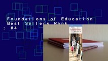 Foundations of Education  Best Sellers Rank : #4