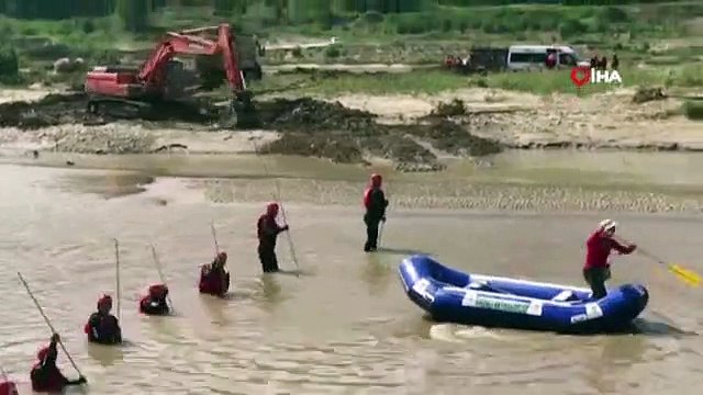 Giresun'da selde kaybolan 4 kişiyi arama çalışmaları 24. gününde de devam ediyor