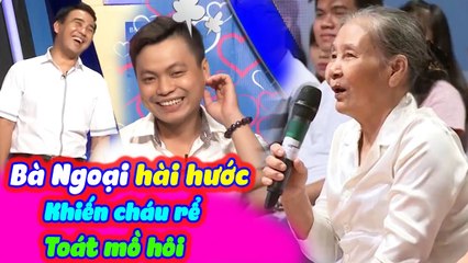 Bà Ngoại Hài Hước Vặn Cháu Rể Toát Mồ Hôi Khiến Ông Mai Quyền Linh Cười Nghiêng Ngả | BMHH Tập 259