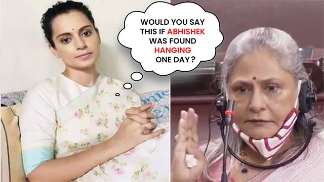 Kangana Ranaut Slams Jaya Bachchan For Supporting Bollywood