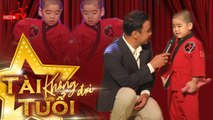 Thần đồng VÕ THUẬT nhí 5 tuổi  khiến sao Việt phấn khích