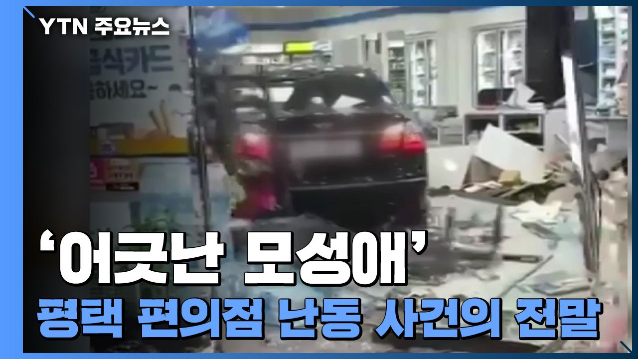 어긋난 모성애...평택 편의점 난동 사건의 전말 / YTN