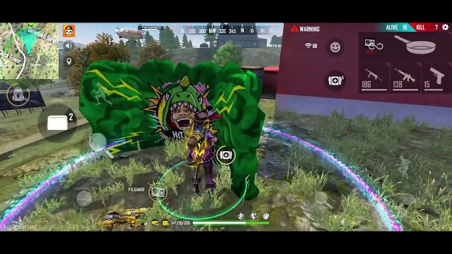 Girl Power Solo vs Squad OP Gameplay With Hacker Level Headshots - Garena Free F