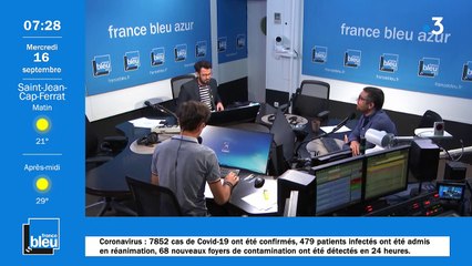 La matinale de France Bleu Azur du 16/09/2020