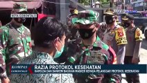 Kapolda Dan Danrem Bagikan Masker Kepada Pelanggar Protokol Kesehatan