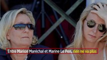 Entre Marion Maréchal et Marine Le Pen, rien ne va plus