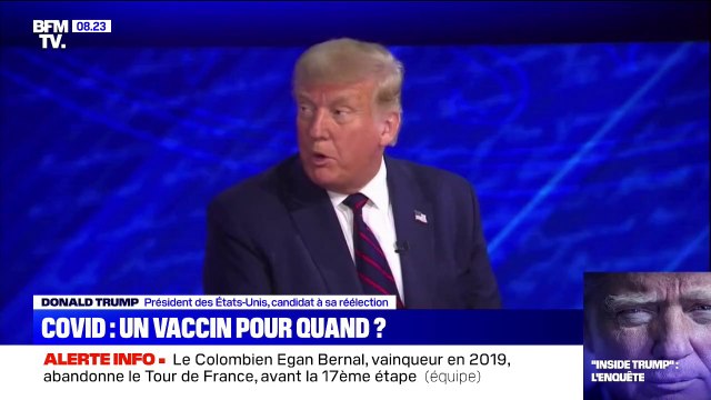 Covid: Donald Trump annonce un vaccin d'ici trois ou quatre semaines