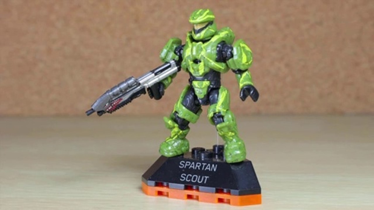Mega Bloks HALO: Heroes Series #2 Spartan Scout | DOOM Construx Review
