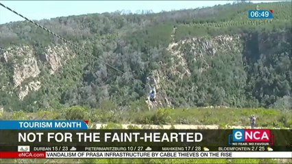 Ziplining not for the faint-hearted