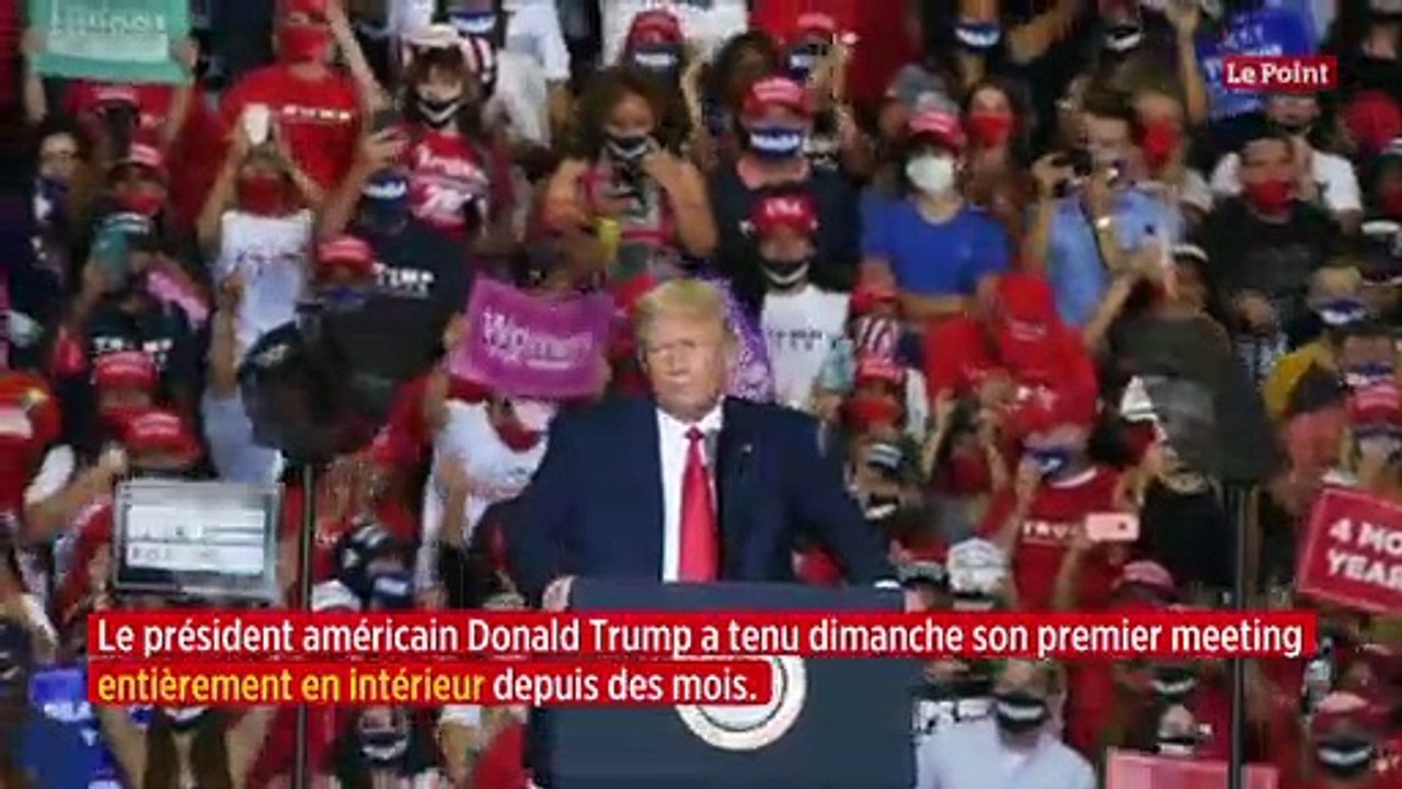 Etats-Unis: un meeting en salle de Trump indigne les autorités locales
