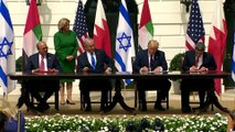 Israel establishes full ties with Bahrain, UAE at White House