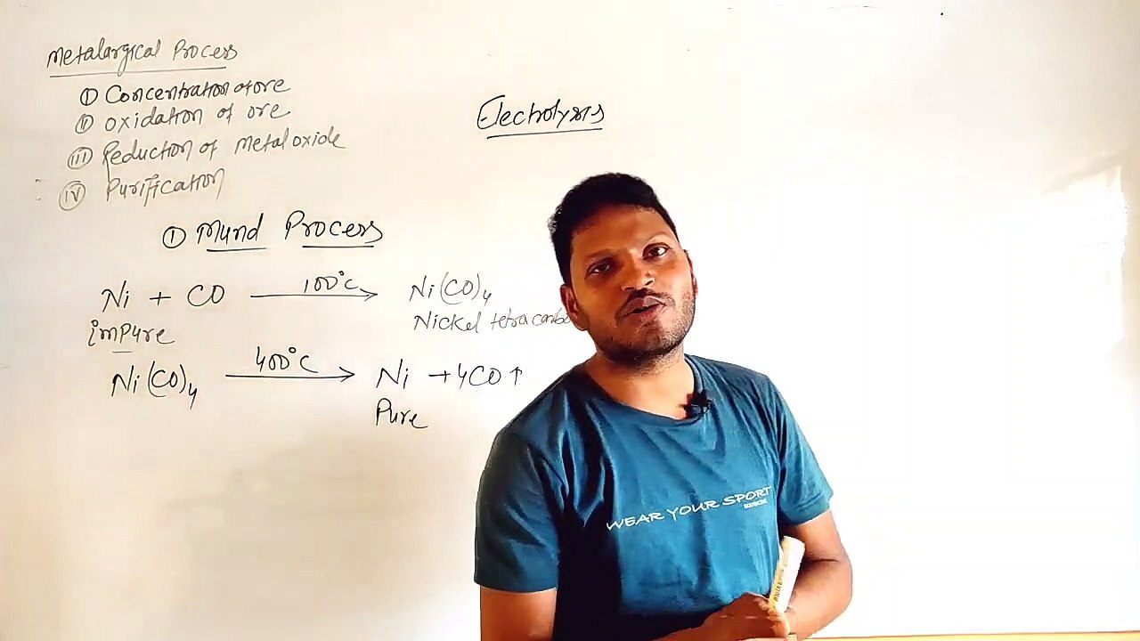 Extraction of Elements-3 ( English Medium)