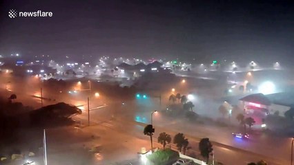 Alabama marina flooded as Hurricane Sally approaches US