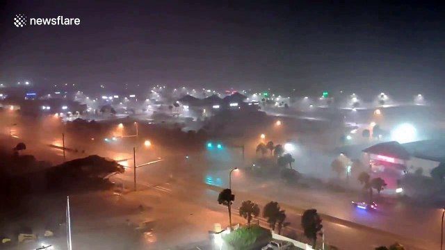 Alabama marina flooded as Hurricane Sally approaches US