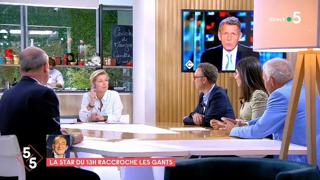 Patrick Poivre d'Arvor réagit au départ de Jean-Pierre Pernaut dans C à vous , sur France 5