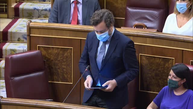 Carmen Calvo a Espinosa de los Monteros Con usted hablo porque estoy obligada legalmente